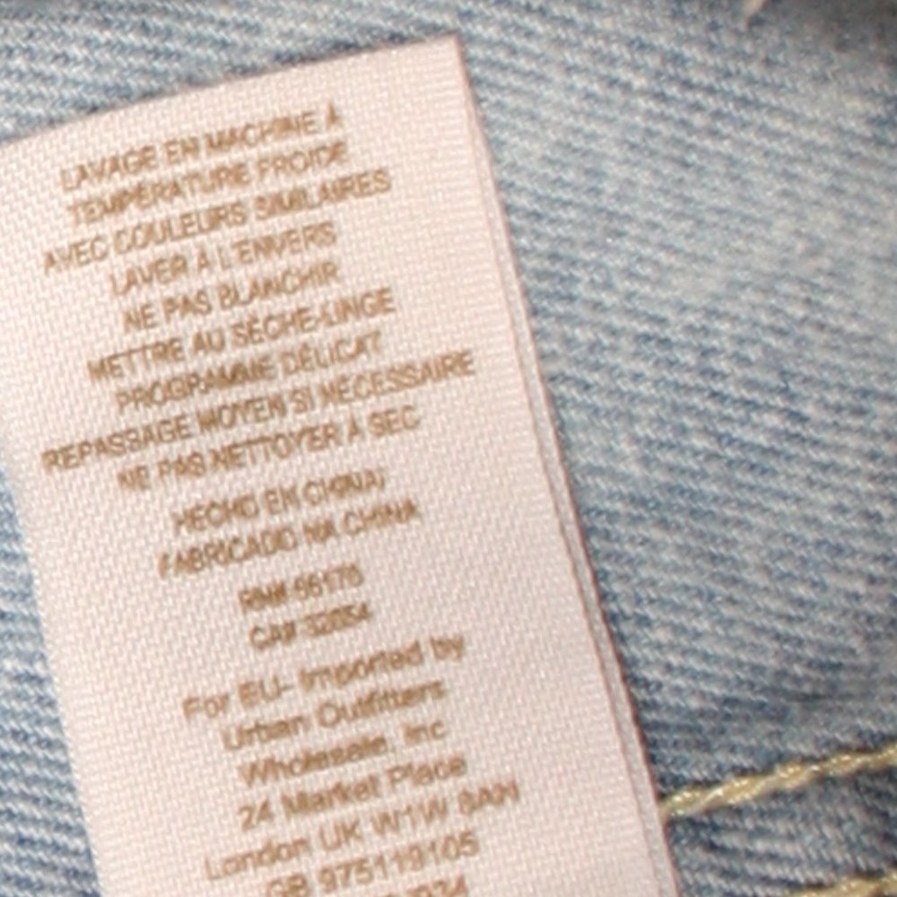 Free People Size LG Sleevless Studded Jean Jacket - Picture 5 of 11
